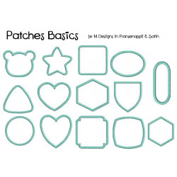 Stickserie Patches & Rahmen Basics